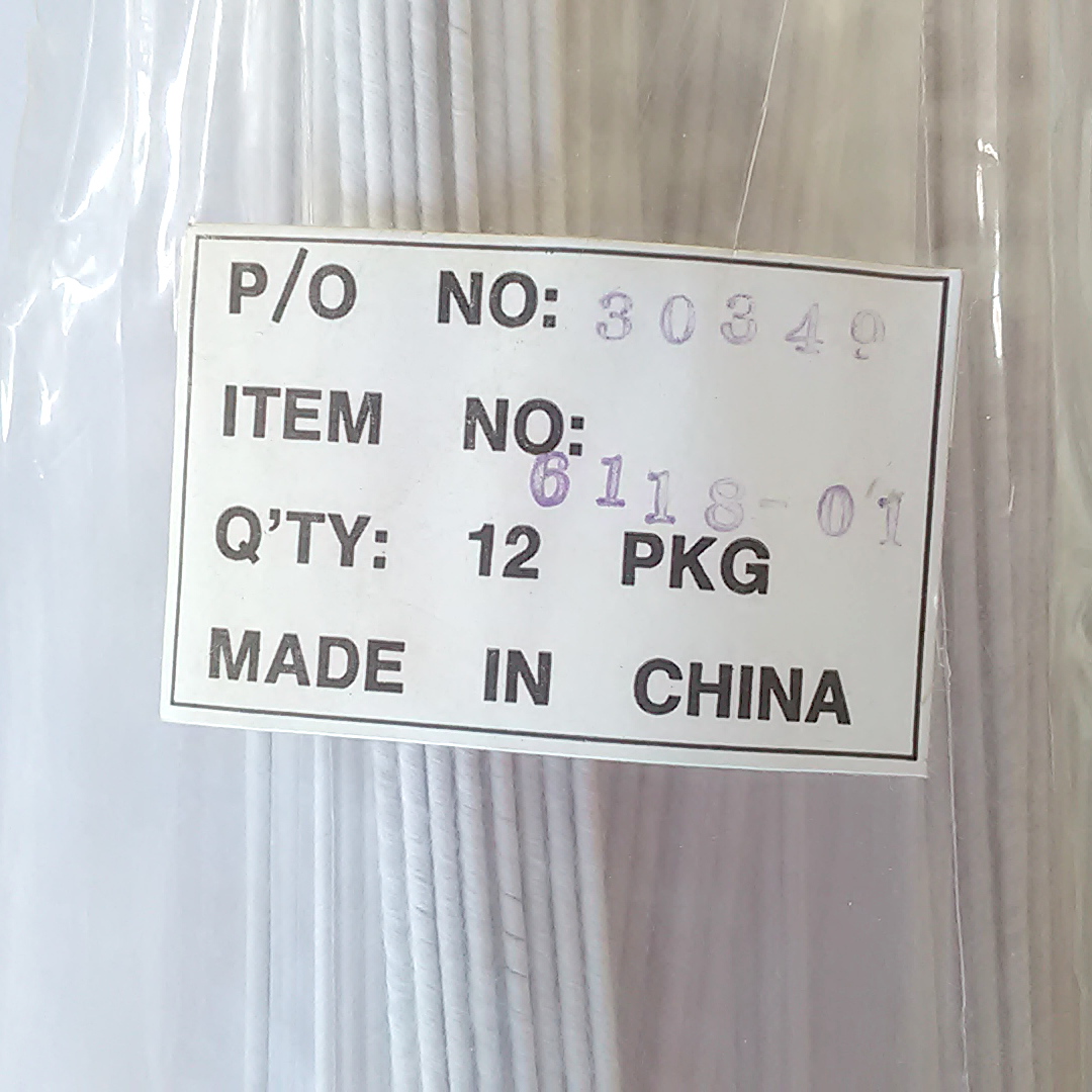 24 Packs x 12 Fibre Craft Floral Cloth Covered Thick Stem Wire - 18 Gauge, 18 In - Image 2