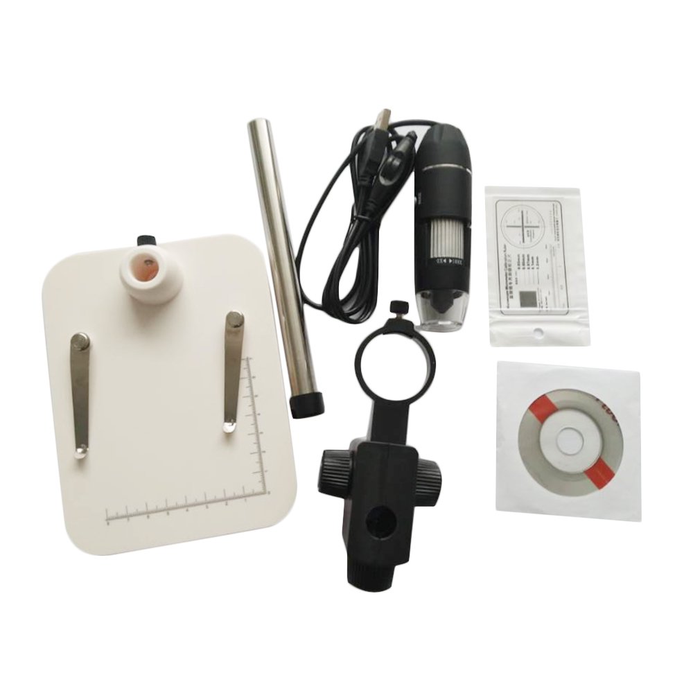 Portable USB Digital Microscope 1000x Magnification Camera 8 LED with Observation Base Stand - Image 9